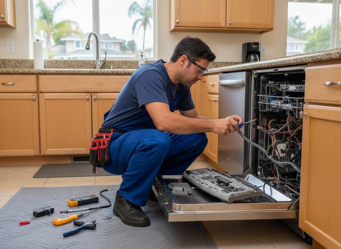 Dishwasher Repair in Campbell, CA